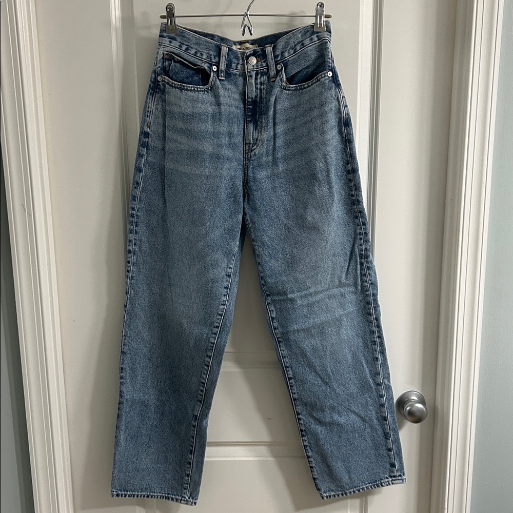 madewell - baggy straight jean